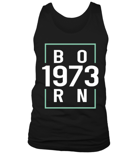 50th birthday vintage 1973 born 1973 Tank Top Unisex