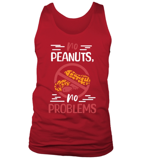 No Peanuts No Problems Peanut Allergic Tank Top Unisex
