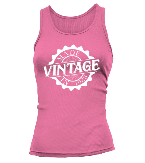 Vintage 1983 Birthday Sayings Tank top Woman