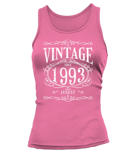 Vintage since August 1993 - Birthday Present Tank top Woman