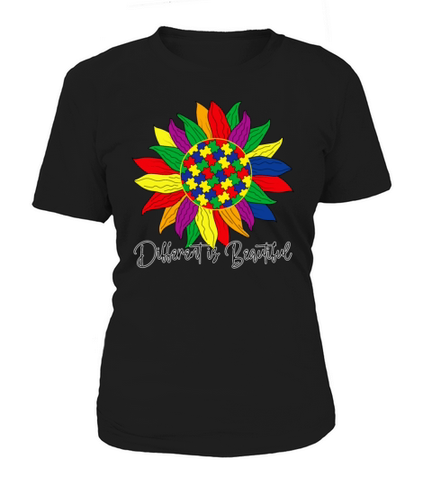 Autism Awareness - Different is Beautiful Women's T-Shirt