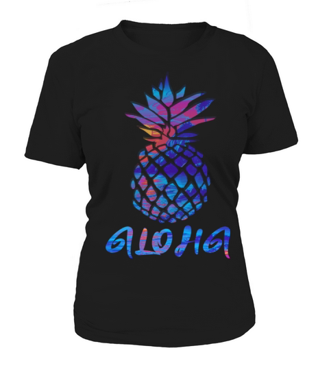 Pineapple Aloha Hawaii Vintage Vintage Hawaiian Women's T-Shirt