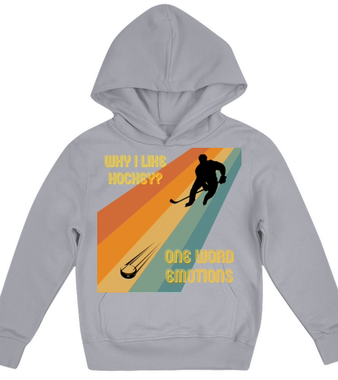 I like hockey Kids Hoodie