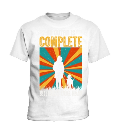 No outfit is complete without dog hair Kids T-Shirt