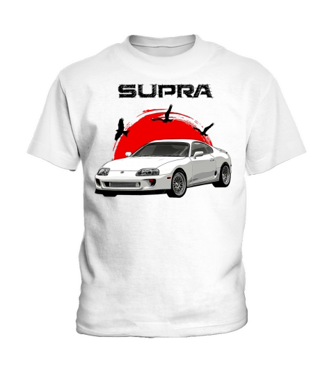 Toyota Supra MK4 Vintage Kids T-Shirt