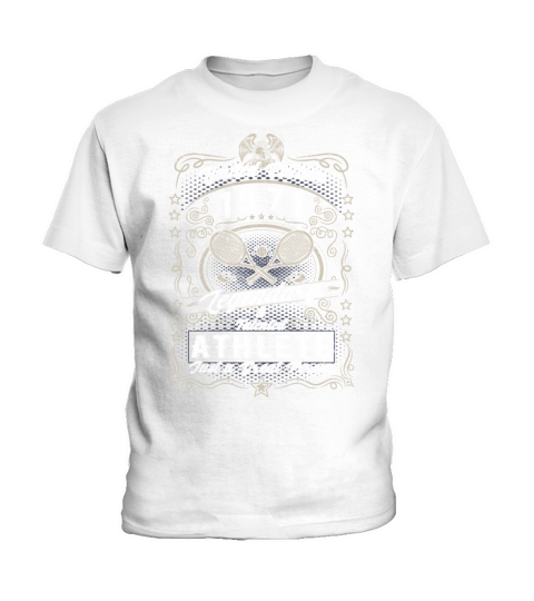 Vintage 1971 Tennis Birthday Gift Sport Hobby Kids T-Shirt