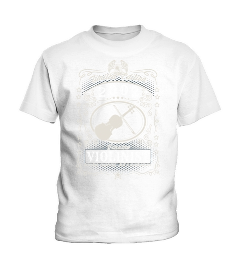 Vintage 2002 Violinist Birthday Gift Violin Player Kids T-Shirt