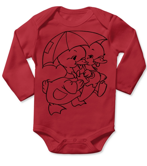 Vintage Spring Long Sleeve Baby One-Piece