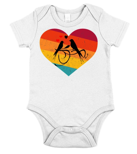 vintage Couple love alentine day gift1297 Short Sleeve Baby One-Piece