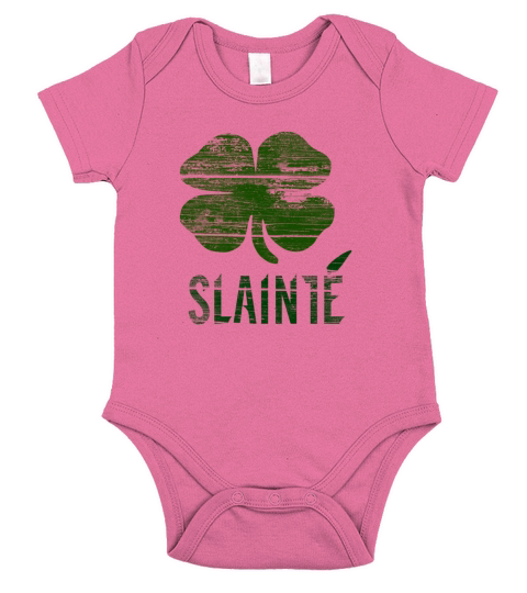 Vintage Slainte 8 Short Sleeve Baby One-Piece