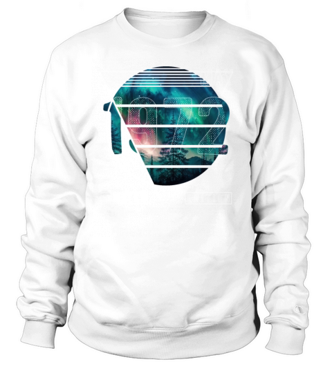 Limited Edition 1972 May Birthday Polar Lights Sweatshirt Unisex