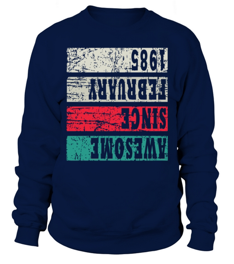 Retro Birthday Year Vintage 1985 Sweatshirt Unisex