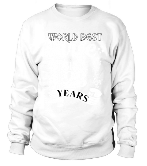 WORLD BEST WIFE SINCE 28 YEARS Sweatshirt Unisex