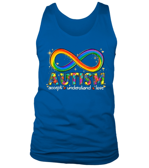 Autism Awareness Accept Understand Love Tank Top Unisex