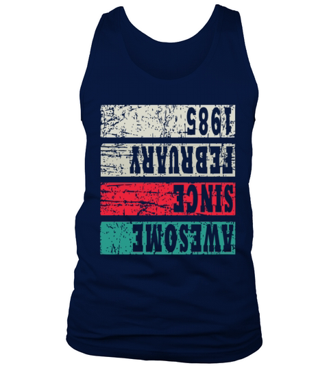 Retro Birthday Year Vintage 1985 Tank Top Unisex