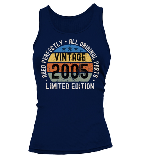 18th Birthday Vintage 2005 Tank top Woman
