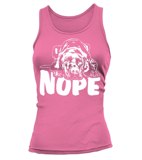 Hungarian Vizsla dog nope dog quote Tank top Woman