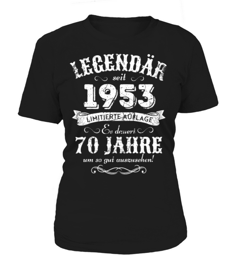 70th Birthday Vintage 1953 Women's T-Shirt