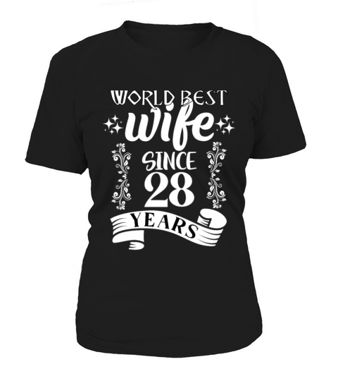 WORLD BEST WIFE SINCE 28 YEARS Women's T-Shirt