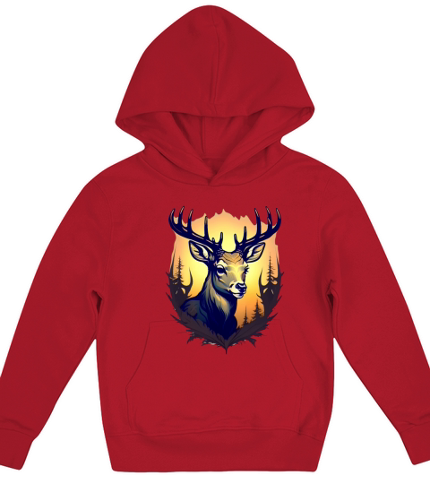Dear in the Woods Kids Hoodie