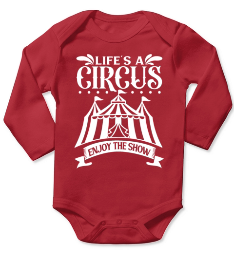 Circus Art Circus Artist Event Staff Circus Staff Long Sleeve Baby One-Piece
