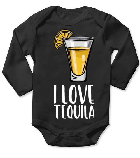Tequila Margarita Gift Long Sleeve Baby One-Piece