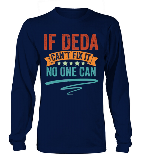 Vintage If Deda Cant Fix It No One Can Srbija Long sleeved Unisex