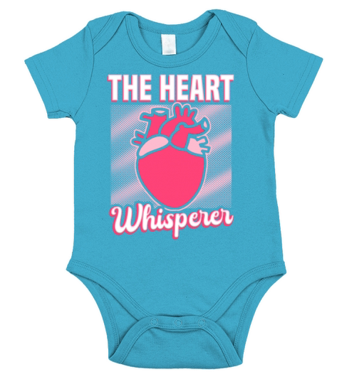 Cardiac Nurse The Heart Whisperer Short Sleeve Baby One-Piece
