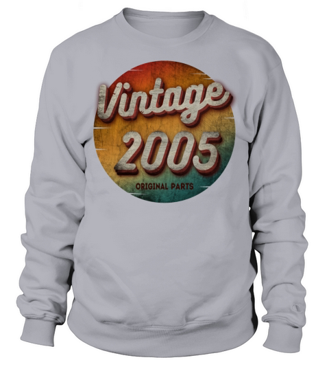VINTAGE 2005 ORIGINAL PARTS Sweatshirt Unisex