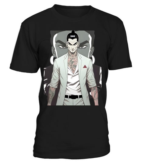 Japan Yakuza Greeny Face T-Shirt Unisex