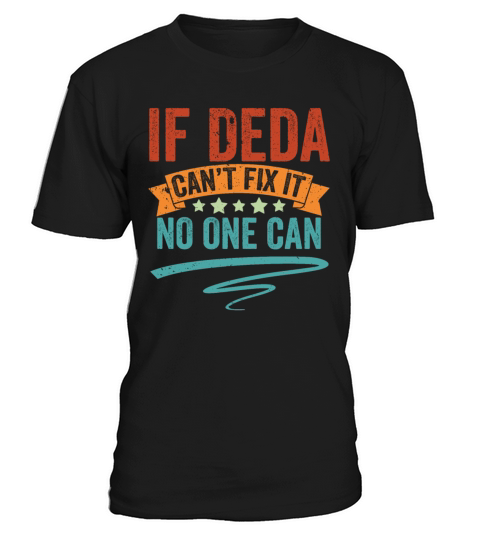 Vintage If Deda Cant Fix It No One Can Srbija T-Shirt Unisex
