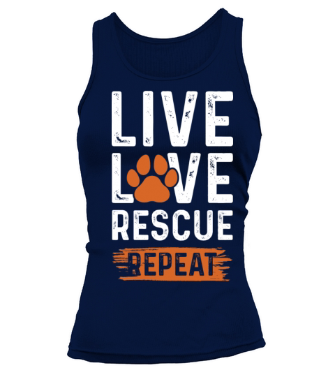 live love rescue repeat Tank top Woman