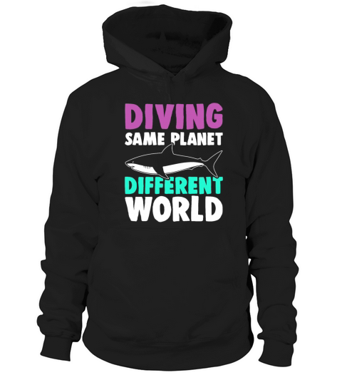 Diving Quote Hoodie Unisex
