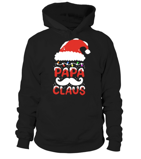 Papa Claus Santa Christmas Father Hoodie Unisex