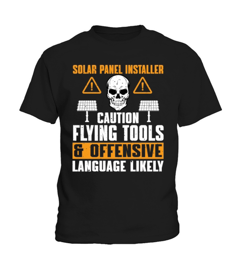 Funny Solar Panel Installer Quote Kids T-Shirt