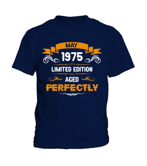 May 1975 Vintage Birthday Present Kids T-Shirt