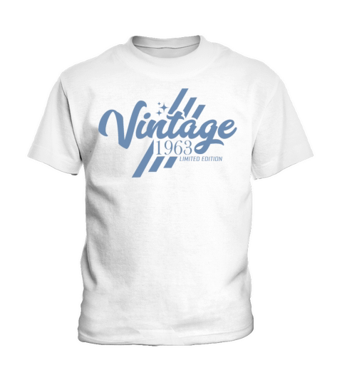 Vintage 1963 Birthday Vintage Sayings Kids T-Shirt