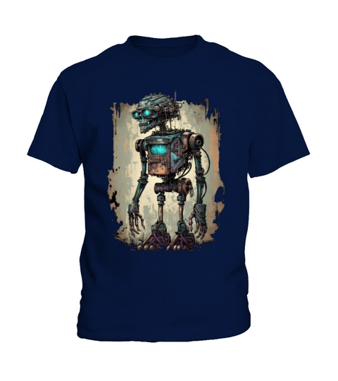 vintage robot Kids T-Shirt