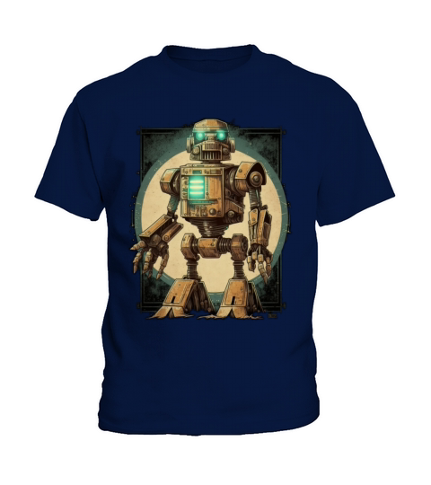 vintage robot Kids T-Shirt