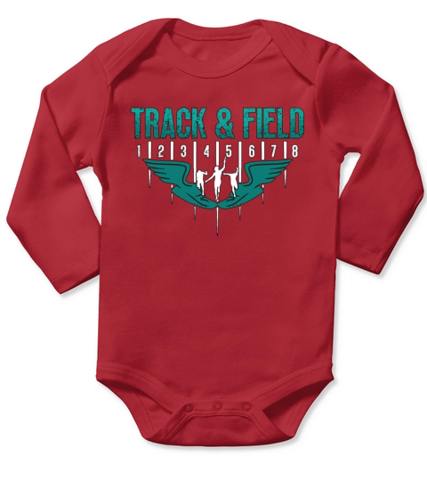 Track And Field Athletic Training Runner Sprinting Long Sleeve Baby One-Piece