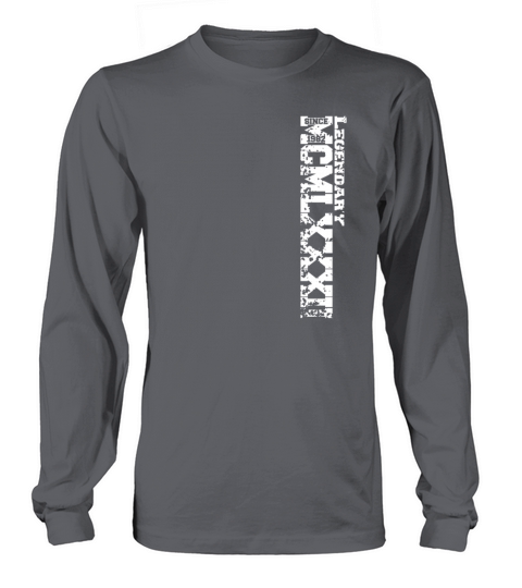 Birthday gift legandary vintage 1982 Long sleeved Unisex