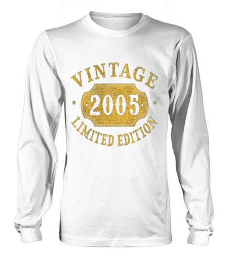 Vintage 2005 Limited Edition Long sleeved Unisex