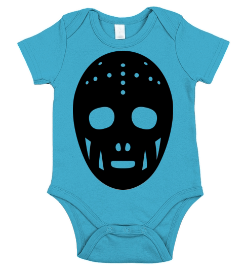 vintage hockey helmet 1930 Short Sleeve Baby One-Piece