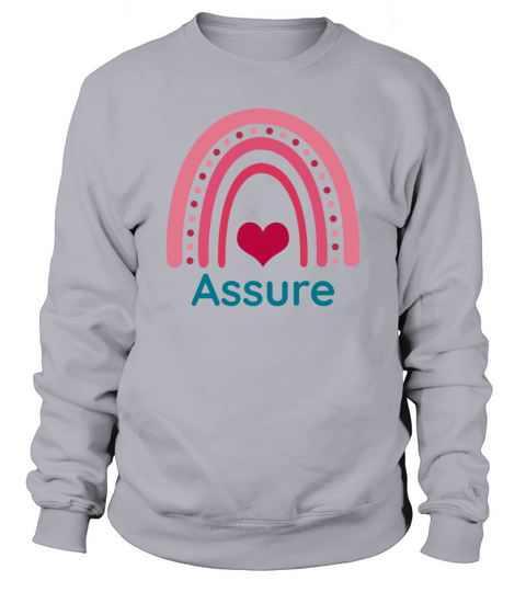 Assure Viva Magenta Boho Rainbow Sweatshirt Unisex