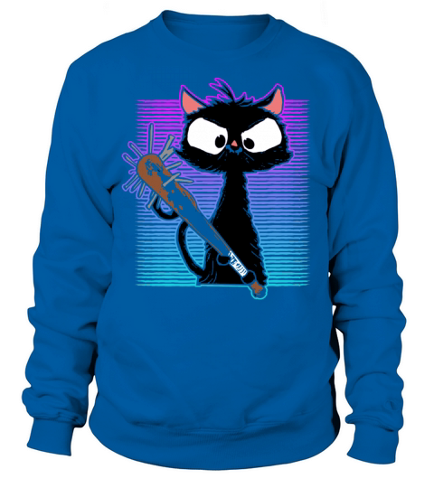 Halloween Retro Cat Vintage Cat Sweatshirt Unisex