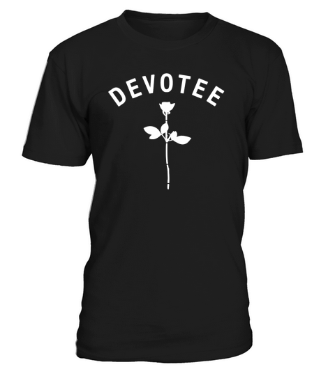 DEVOTEE   White Design T-Shirt Unisex