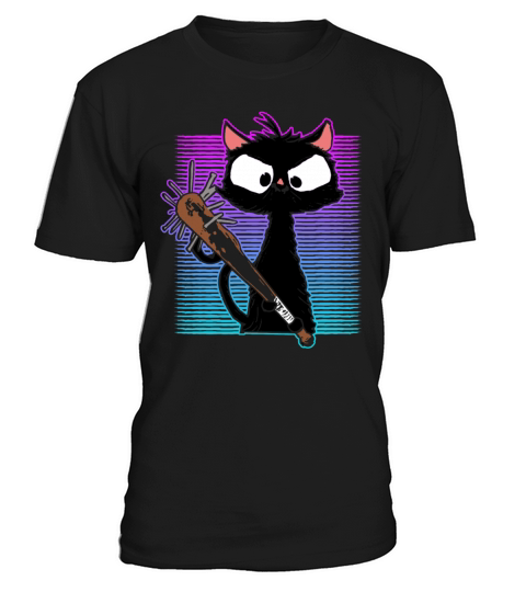 Halloween Retro Cat Vintage Cat T-Shirt Unisex