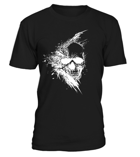 Vintage Grinning Tattoo Skull T-Shirt Unisex