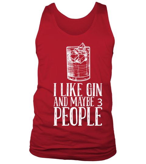 Gin Drink Drinking Gin Gift Tank Top Unisex