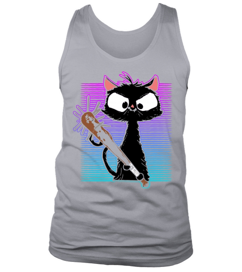 Halloween Retro Cat Vintage Cat Tank Top Unisex